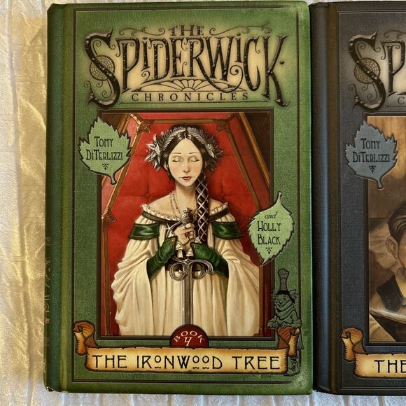 The Spiderwick Chronicles Series 2 Hardcover Books Field Guide Ironwood Tree - Picture 2 of 9